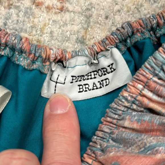 Pitchfork Brand western top - Picture 5 of 5